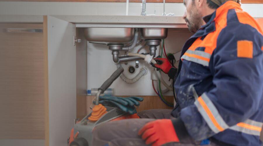 Thermal Imaging Leak Detection in Deep Run, NC
